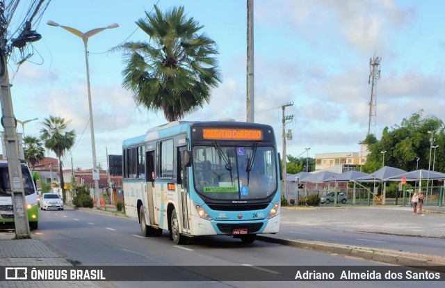 Maraponga Transportes 26901 na cidade de Fortaleza, Ceará, Brasil, por Adriano  Almeida dos Santos. Número da foto: #13194456.
