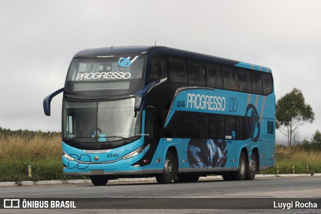 Auto Viação Progresso 6345 na cidade de Vitória da Conquista, Bahia, Brasil, por Luygi Rocha. Número da foto: #13194878.