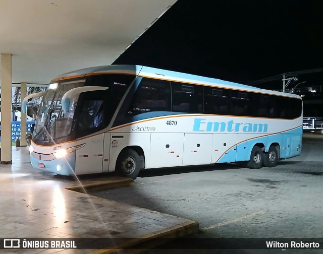 Emtram 4870 na cidade de Governador Valadares, Minas Gerais, Brasil, por Wilton Roberto. Número da foto: #13197080.