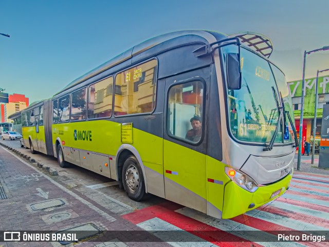 Milênio Transportes 10793 na cidade de Belo Horizonte, Minas Gerais, Brasil, por Pietro Briggs. Número da foto: #13196940.