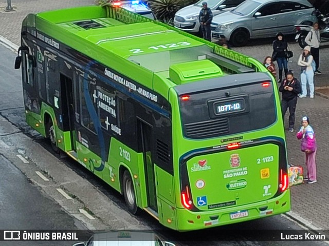 Sambaíba Transportes Urbanos 2 1123 na cidade de São Paulo, São Paulo, Brasil, por Lucas Kevin. Número da foto: #13195672.