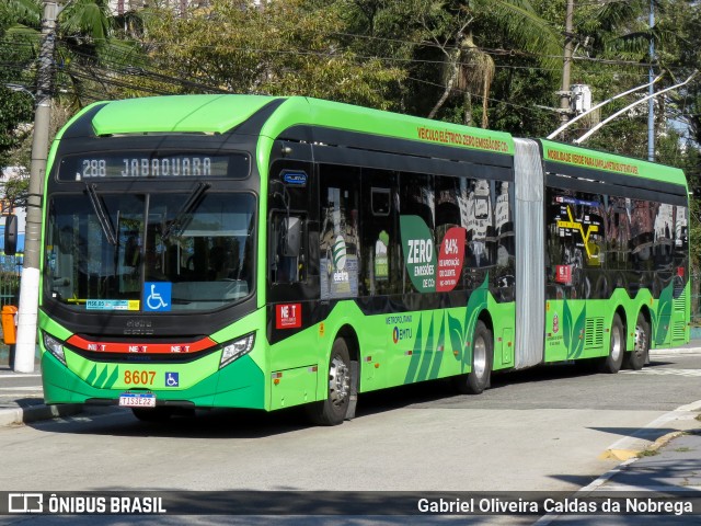 Next Mobilidade - ABC Sistema de Transporte 8607 na cidade de São Bernardo do Campo, São Paulo, Brasil, por Gabriel Oliveira Caldas da Nobrega. Número da foto: #13195155.
