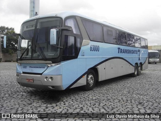 Transnorte - Transporte e Turismo Norte de Minas 63000 na cidade de Montes Claros, Minas Gerais, Brasil, por Luiz Otavio Matheus da Silva. Número da foto: #13194727.