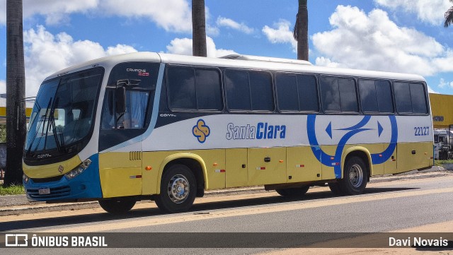 Viação Santa Clara 22127 na cidade de Teixeira de Freitas, Bahia, Brasil, por Davi Novais. Número da foto: #13193906.