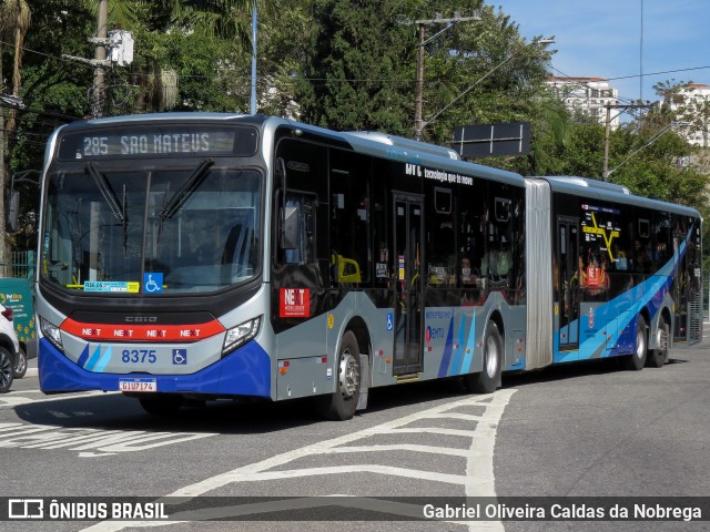 Next Mobilidade - ABC Sistema de Transporte 8375 na cidade de São Bernardo do Campo, São Paulo, Brasil, por Gabriel Oliveira Caldas da Nobrega. Número da foto: #13193764.