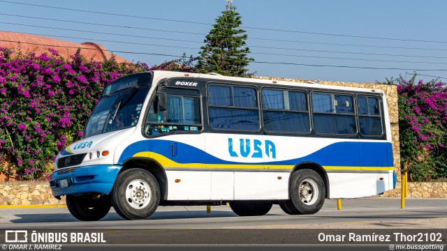 Autobuses Lusa 81 na cidade de Mixquiahuala de Juárez, Hidalgo, México, por Omar Ramírez Thor2102. Número da foto: #13195111.