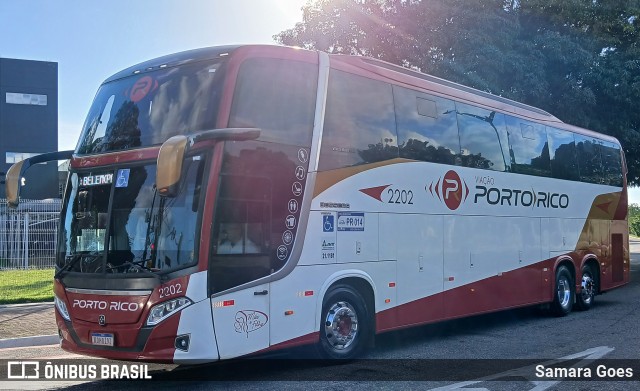 Auto Viação Porto Rico 2202 na cidade de Belém, Pará, Brasil, por Samara Goes. Número da foto: #13195930.