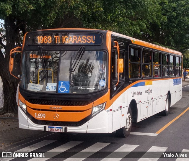 Itamaracá Transportes 1.699 na cidade de Igarassu, Pernambuco, Brasil, por Ytalo Alves. Número da foto: #13194593.