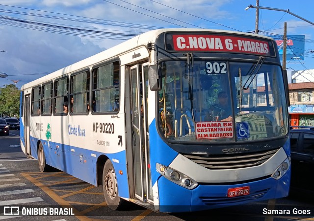 Viação Forte AF-90220 na cidade de Belém, Pará, Brasil, por Samara Goes. Número da foto: #13196949.