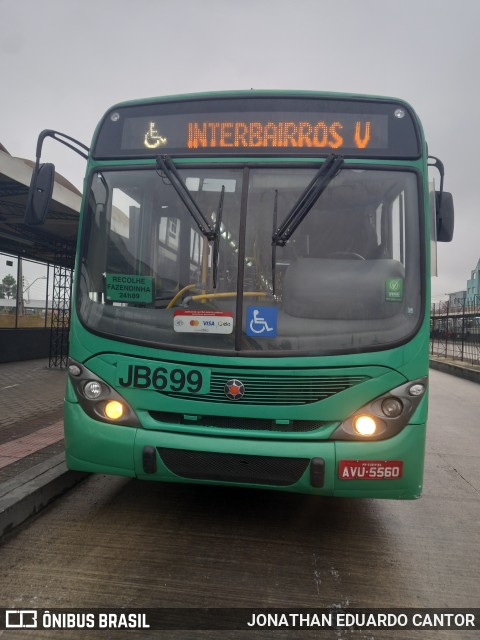 Expresso Azul JB699 na cidade de Curitiba, Paraná, Brasil, por JONATHAN EDUARDO CANTOR. Número da foto: #13194106.