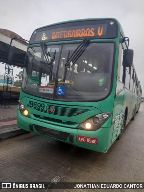 Expresso Azul JB699 na cidade de Curitiba, Paraná, Brasil, por JONATHAN EDUARDO CANTOR. Número da foto: #13194108.