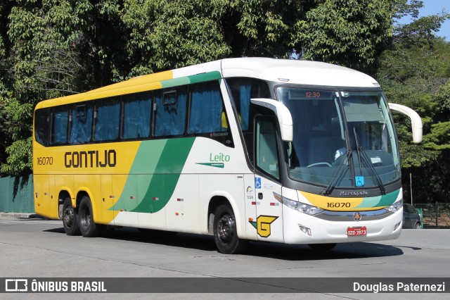 Empresa Gontijo de Transportes 16070 na cidade de São Patrício, Goiás, Brasil, por Douglas Paternezi. Número da foto: #13195182.
