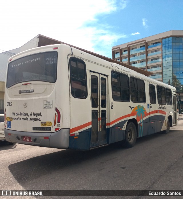 Auto Viação Salineira 745 na cidade de Araruama, Rio de Janeiro, Brasil, por Eduardo Santos. Número da foto: #13194574.