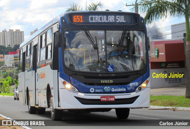 Rápido Araguaia 50711 na cidade de Aparecida de Goiânia, Goiás, Brasil, por Carlos Júnior. Número da foto: #13195239.