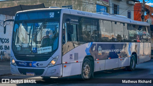 Solaris Transportes 20112 na cidade de Montes Claros, Minas Gerais, Brasil, por Matheus Richard. Número da foto: #13194270.