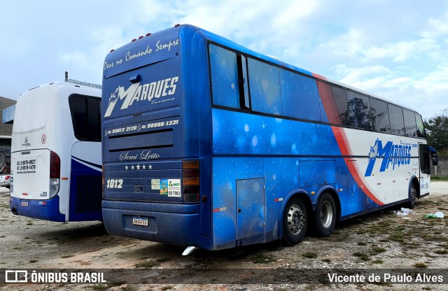 Marques Turismo 1012 na cidade de Roseira, São Paulo, Brasil, por Vicente de Paulo Alves. Número da foto: #13196272.