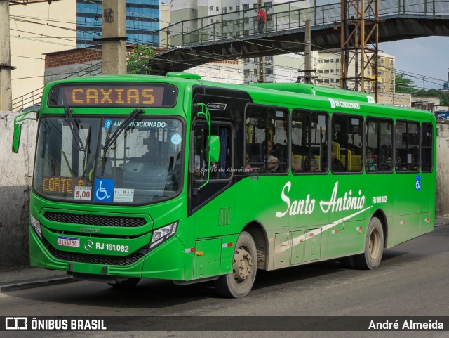Transportes Santo Antônio RJ 161.082 na cidade de Duque de Caxias, Rio de Janeiro, Brasil, por André Almeida. Número da foto: #13195022.