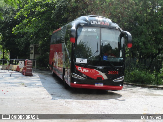 Lirabus 26001 na cidade de São Paulo, São Paulo, Brasil, por Luis Nunez. Número da foto: #13196193.