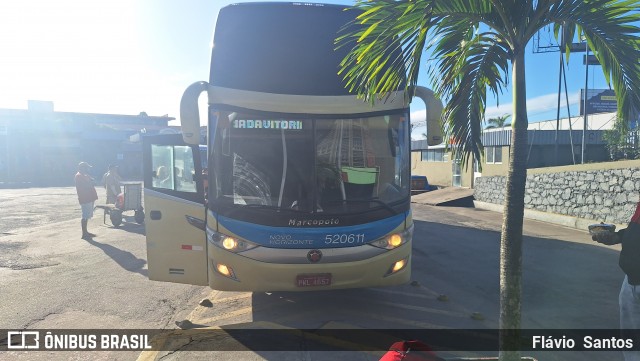 Viação Novo Horizonte 520611 na cidade de Feira de Santana, Bahia, Brasil, por Flávio  Santos. Número da foto: #13194843.