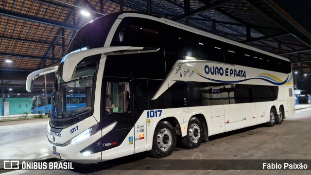 Viação Ouro e Prata 1017 na cidade de Embu das Artes, São Paulo, Brasil, por Fábio Paixão. Número da foto: #13194316.