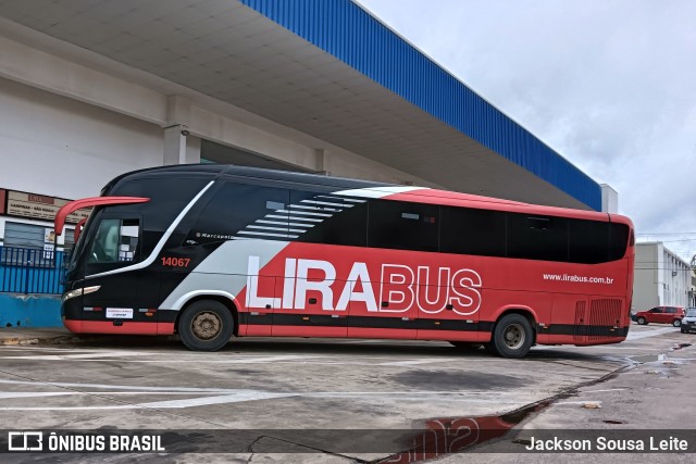 Lirabus 14067 na cidade de Capivari, São Paulo, Brasil, por Jackson Sousa Leite. Número da foto: #13195460.