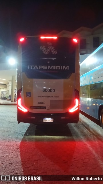Viação Nova Itapemirim 60000 na cidade de Governador Valadares, Minas Gerais, Brasil, por Wilton Roberto. Número da foto: #13194156.