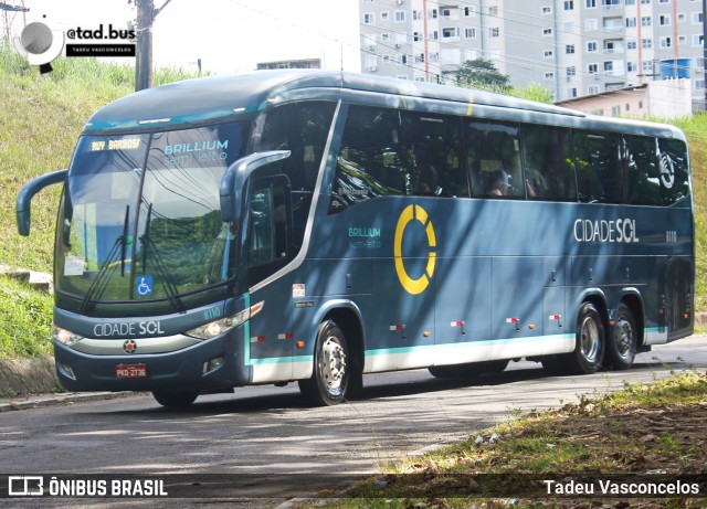 Viação Cidade Sol 8110 na cidade de Salvador, Bahia, Brasil, por Tadeu Vasconcelos. Número da foto: #13194412.