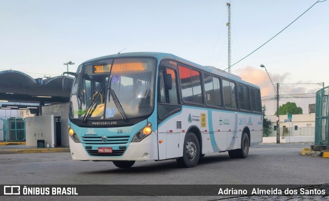 Maraponga Transportes 26701 na cidade de Fortaleza, Ceará, Brasil, por Adriano  Almeida dos Santos. Número da foto: #13194476.