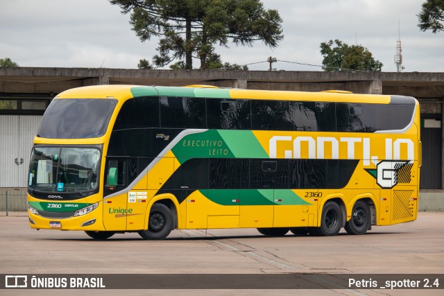 Empresa Gontijo de Transportes 23160 na cidade de Curitiba, Paraná, Brasil, por Petris _spotter 2.4. Número da foto: #13196804.