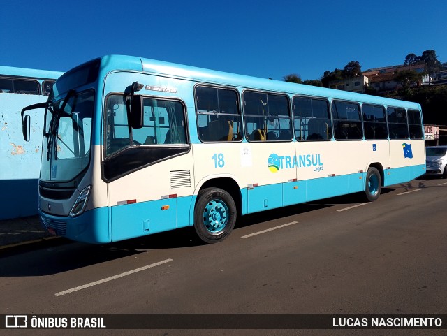 Transul – Transportes Urbanos Nossa Senhora dos Prazeres 18 na cidade de Lages, Santa Catarina, Brasil, por LUCAS NASCIMENTO. Número da foto: #13193951.