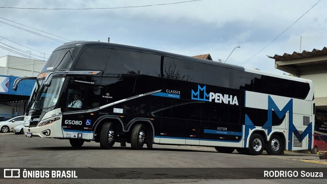 Empresa de Ônibus Nossa Senhora da Penha 65080 na cidade de Santa Rosa, Rio Grande do Sul, Brasil, por RODRIGO Souza. Número da foto: #13194084.