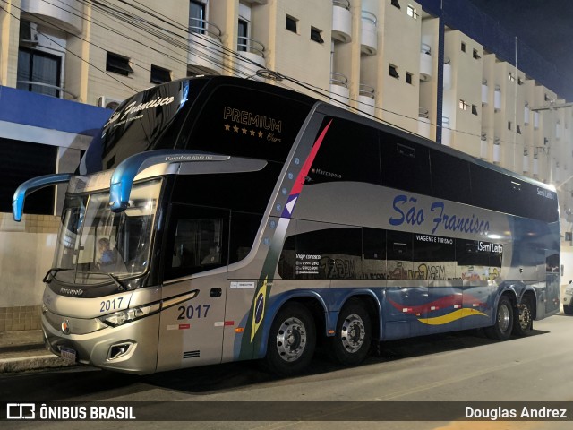 Auto Ônibus São Francisco 2017 na cidade de Aracaju, Sergipe, Brasil, por Douglas Andrez. Número da foto: #13196094.