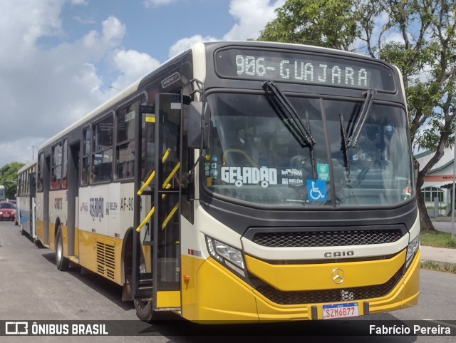 Viação Forte AF-90614 na cidade de Ananindeua, Pará, Brasil, por Fabrício Pereira. Número da foto: #13194298.