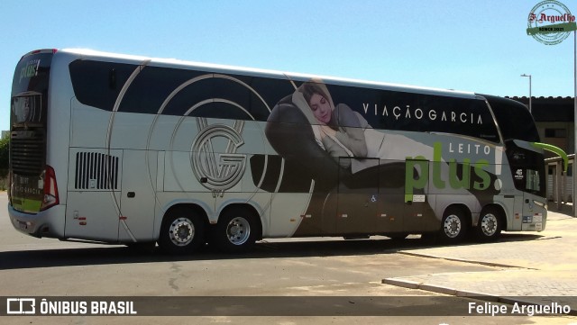 Viação Garcia 88197 na cidade de Cascavel, Paraná, Brasil, por Felipe Arguelho. Número da foto: #13195011.