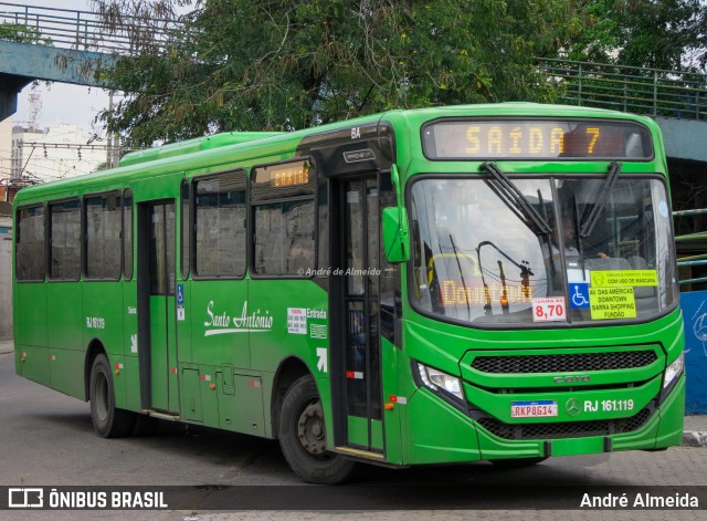 Transportes Santo Antônio RJ 161.119 na cidade de Duque de Caxias, Rio de Janeiro, Brasil, por André Almeida. Número da foto: #13194944.