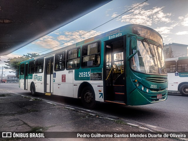 OT Trans - Ótima Salvador Transportes 20315 na cidade de Salvador, Bahia, Brasil, por Pedro Guilherme Santos Mendes Duarte de Oliveira. Número da foto: #13194609.