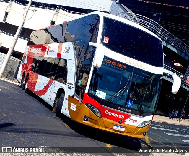 Expresso Itamarati 7349 na cidade de São José do Rio Preto, São Paulo, Brasil, por Vicente de Paulo Alves. Número da foto: #13194370.