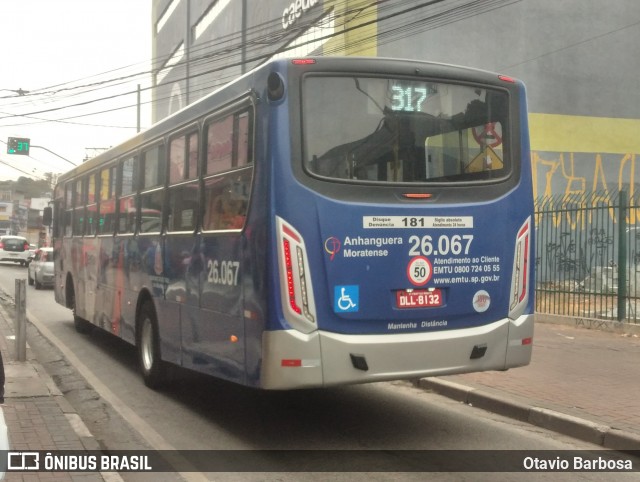 Auto Ônibus Moratense 26.067 na cidade de Francisco Morato, São Paulo, Brasil, por Otavio Barbosa. Número da foto: #13196645.