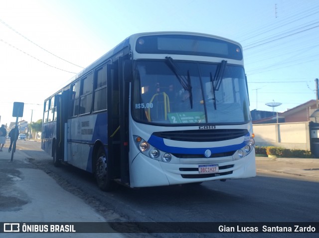 Transvida Transporte Coletivo 2036 na cidade de Ji-Paraná, Rondônia, Brasil, por Gian Lucas  Santana Zardo. Número da foto: #13193939.