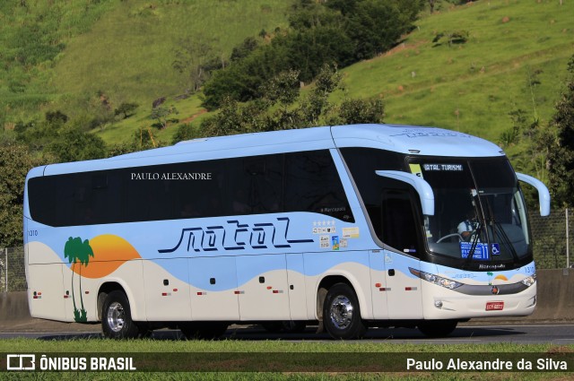 Transportadora Turística Natal 1310 na cidade de Aparecida, São Paulo, Brasil, por Paulo Alexandre da Silva. Número da foto: #13195711.