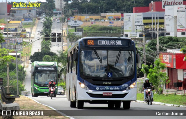 Rápido Araguaia 50711 na cidade de Aparecida de Goiânia, Goiás, Brasil, por Carlos Júnior. Número da foto: #13195235.