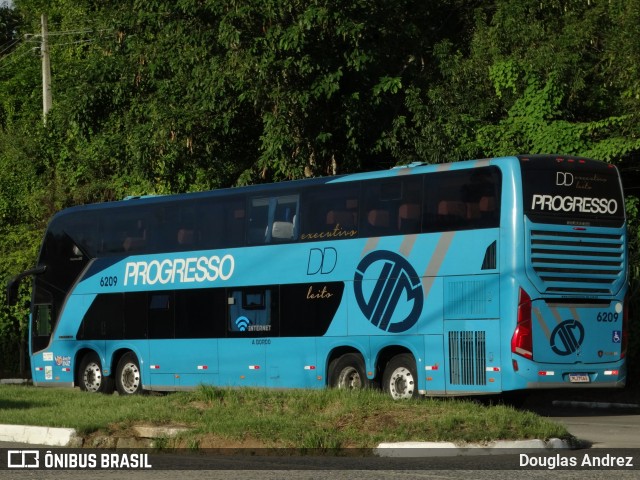 Auto Viação Progresso 6209 na cidade de Recife, Pernambuco, Brasil, por Douglas Andrez. Número da foto: #13196194.