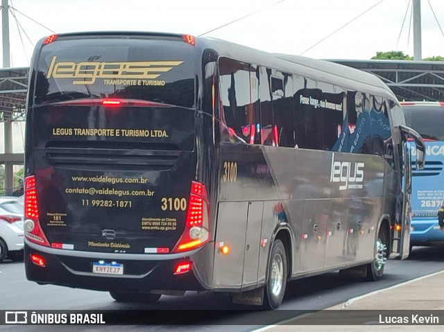 Legus Transporte e Turismo 3100 na cidade de São Paulo, São Paulo, Brasil, por Lucas Kevin. Número da foto: #13195681.