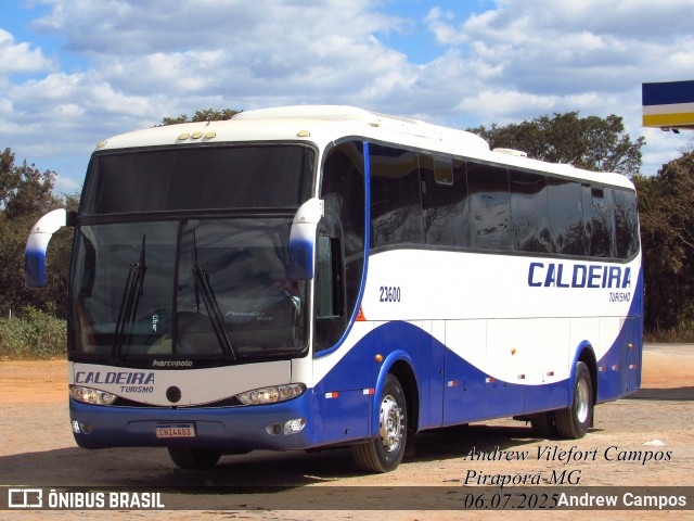 Caldeira Turismo 23600 na cidade de Pirapora, Minas Gerais, Brasil, por Andrew Campos. Número da foto: #13195375.