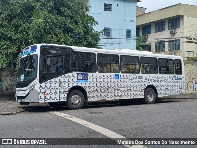 Transriver Transporte 1137 na cidade de Rio de Janeiro, Rio de Janeiro, Brasil, por Mateus Dos Santos Do Nascimento. Número da foto: #13194224.