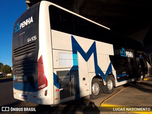 Empresa de Ônibus Nossa Senhora da Penha 64105 na cidade de Lages, Santa Catarina, Brasil, por LUCAS NASCIMENTO. Número da foto: #13193952.
