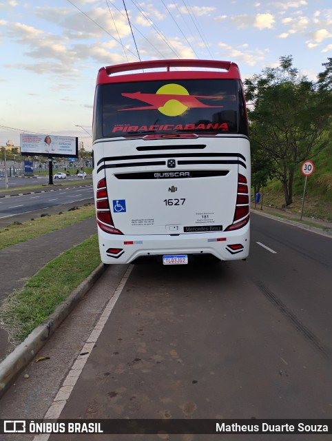 Viação Piracicabana 1627 na cidade de Campinas, São Paulo, Brasil, por Matheus Duarte Souza. Número da foto: #13195699.