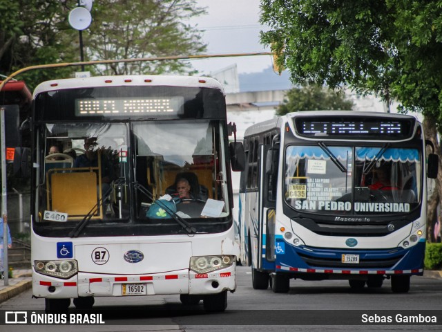 AMSA - Autotransportes Moravia 87 na cidade de San José, San José, Costa Rica, por Sebas Gamboa. Número da foto: #13195220.