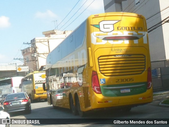 Empresa Gontijo de Transportes 23005 na cidade de São Paulo, São Paulo, Brasil, por Gilberto Mendes dos Santos. Número da foto: #13193725.
