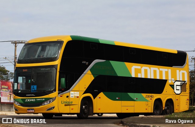 Empresa Gontijo de Transportes 23040 na cidade de Vitória da Conquista, Bahia, Brasil, por Rava Ogawa. Número da foto: #13195294.